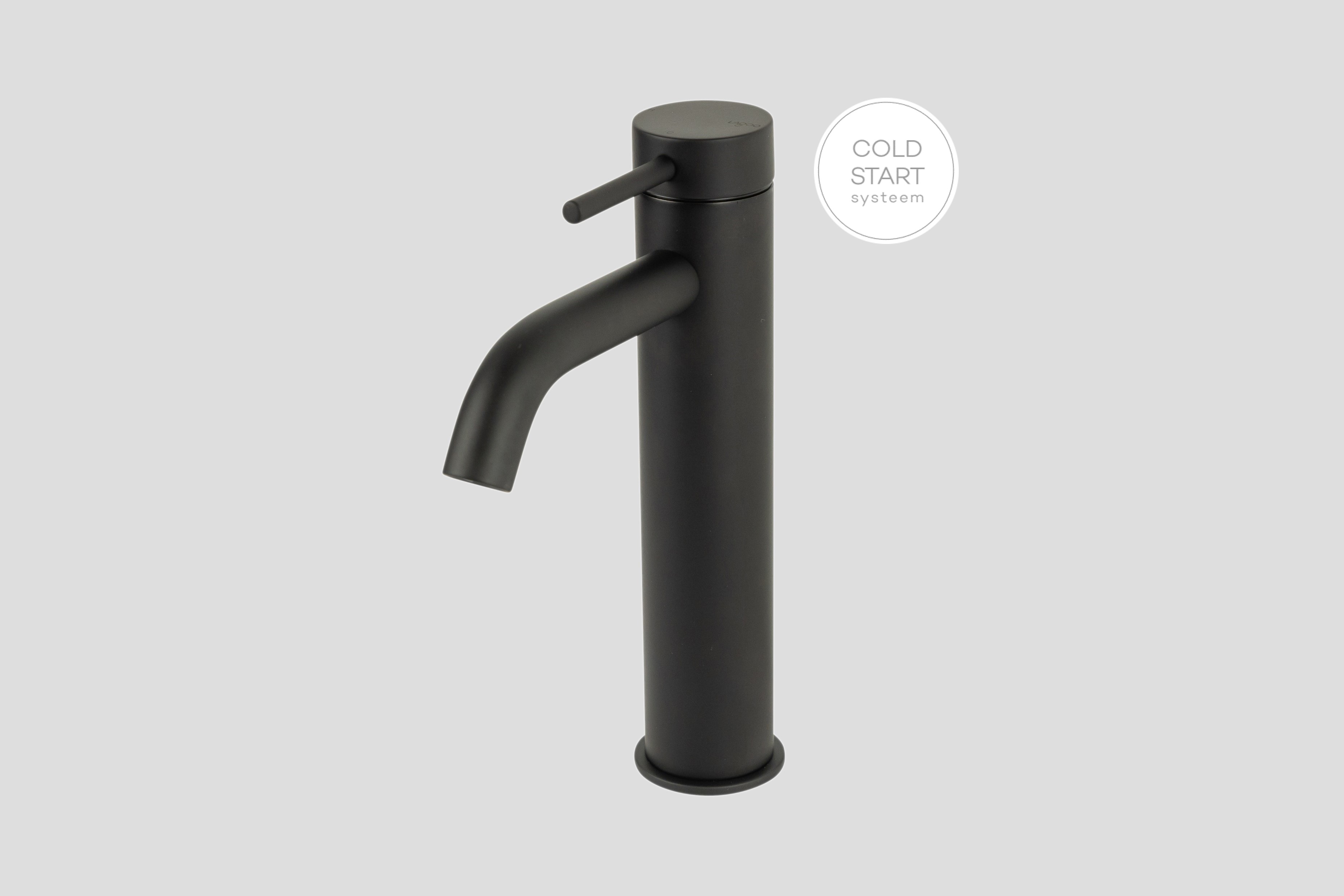 Lagoo Garda wastafelmengkraan medium G1102MB Matt Black