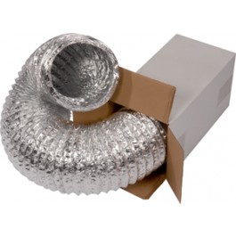 Mtr.Alum.flex.luchtafvoerslang diam. 102 mm inhoud ds.10mtr