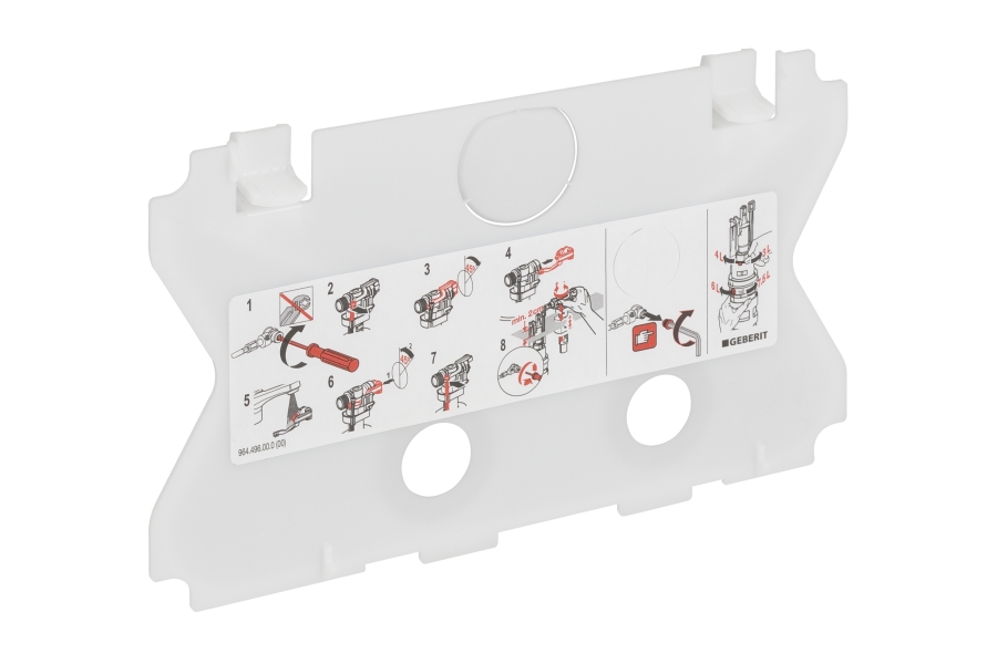 Geberit beschermplaat inbouwreserv.vanaf 09/2001 240.930.00.1