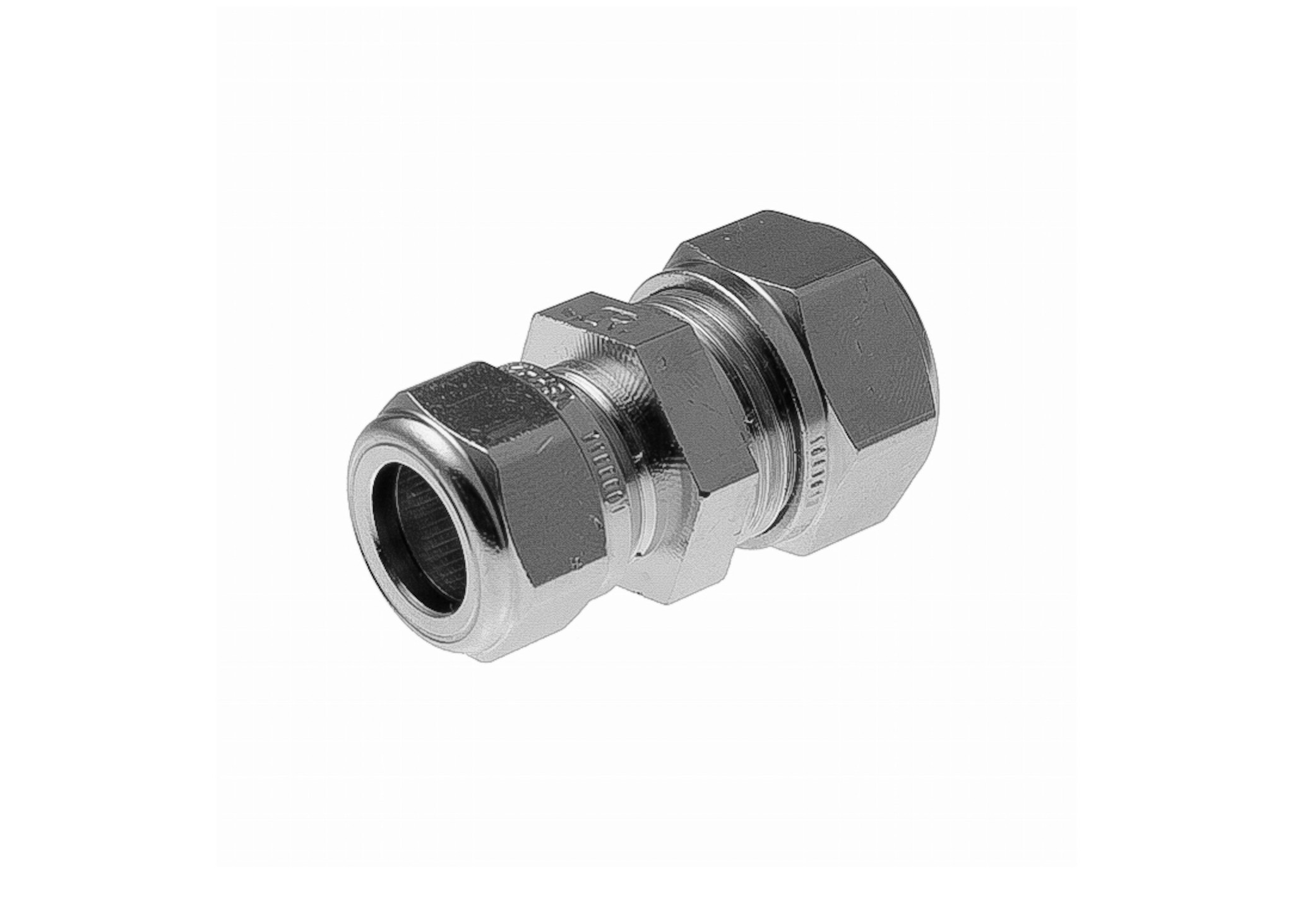 VSH Verloopsok knel 15x10 chroom 0873642