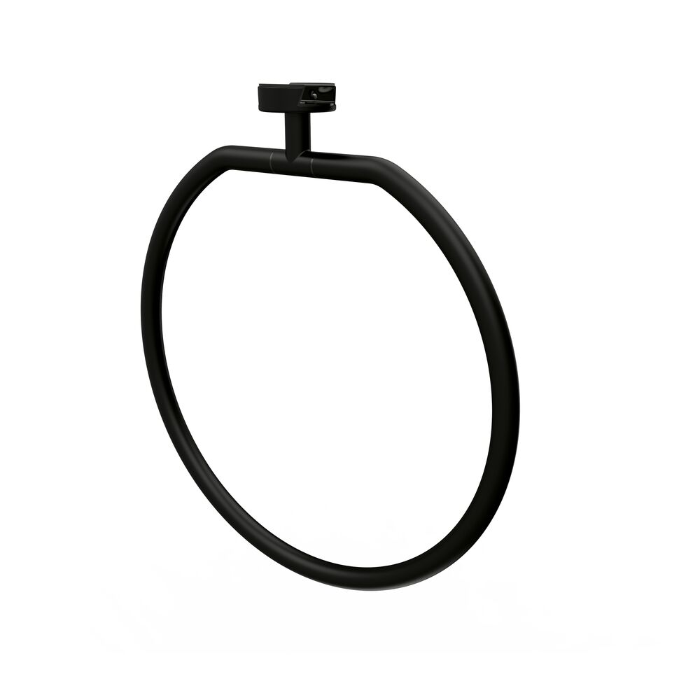 Geesa Leev Handdoekring Zwart 918204-06