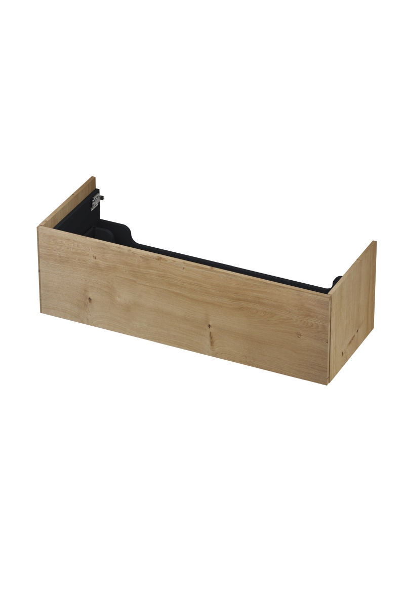 INK onderkast 1 lade push 2 open 1259777 Fineer Ash grey H376xB1200xD450