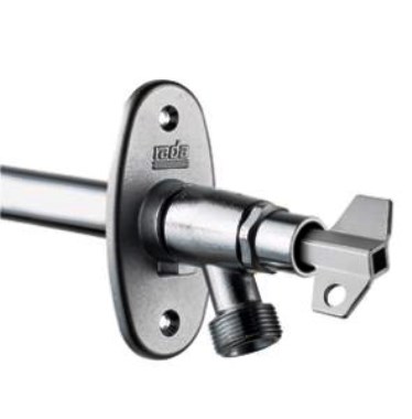 Rada vorstvrije gevelkraan FP1 200 muurdikte 200-370 mm 2.1931.509