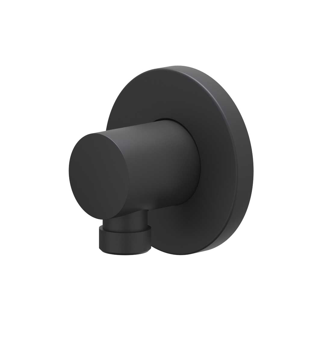 IVY Toebehoren Wanduitlaat 1/2 6900152 Mat zwart PED