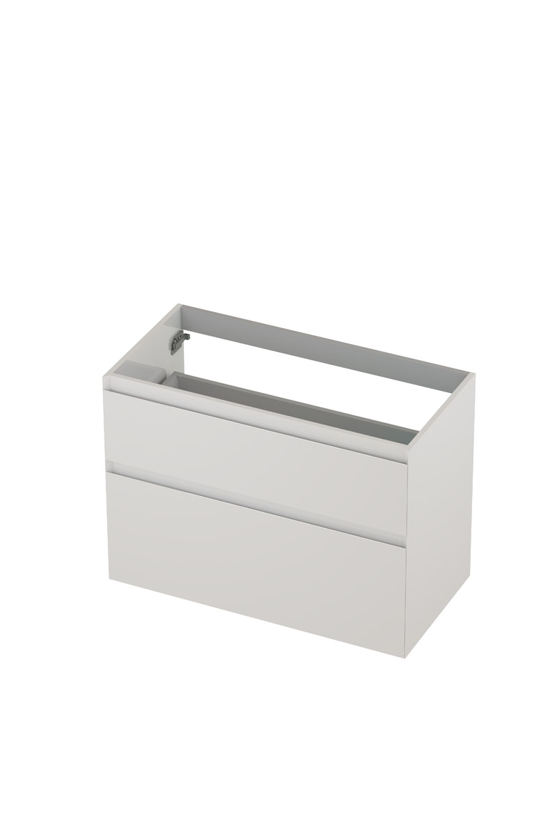 INK onderk. 2 la GL gelakt 45gr a-symm. H900xB450xD650 Hoogglans wit / 1240832