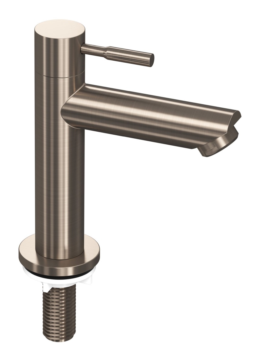 INK fonteinkraan koudwater staand laag model 9902091 Brushed nickel