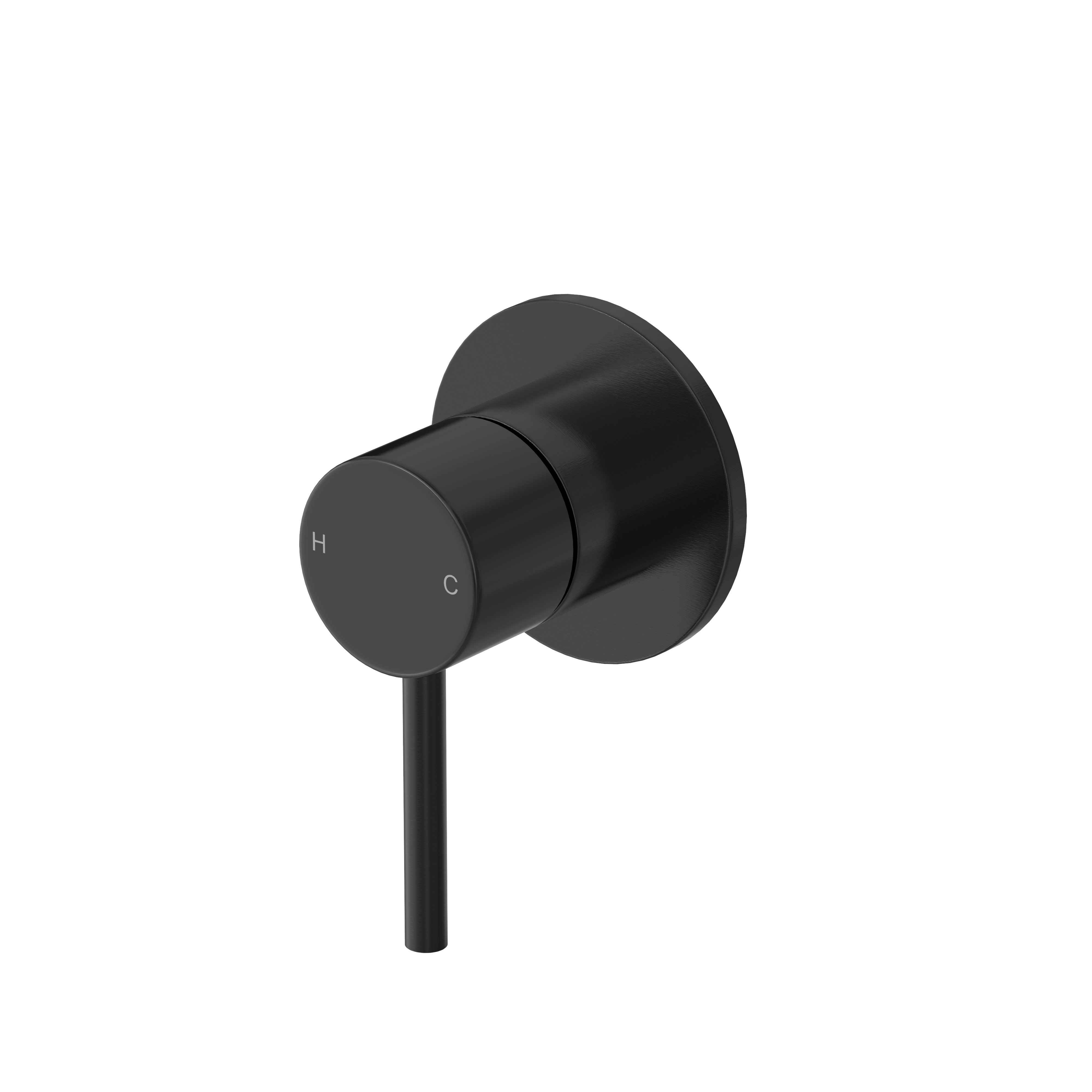 Hotbath BUDDY afbouwdeel inbouw douche mengkraan B131EXTMBP Geborsteld zwart PVD