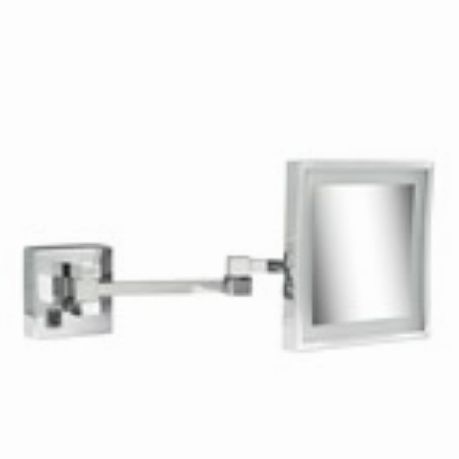 Geesa Mirror scheerspiegel 2 armen LED verlichting 3x vergr. 911079