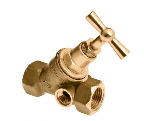 VSH Stopkraan met aftapgelegenheid 1/2 binnendraad 96905