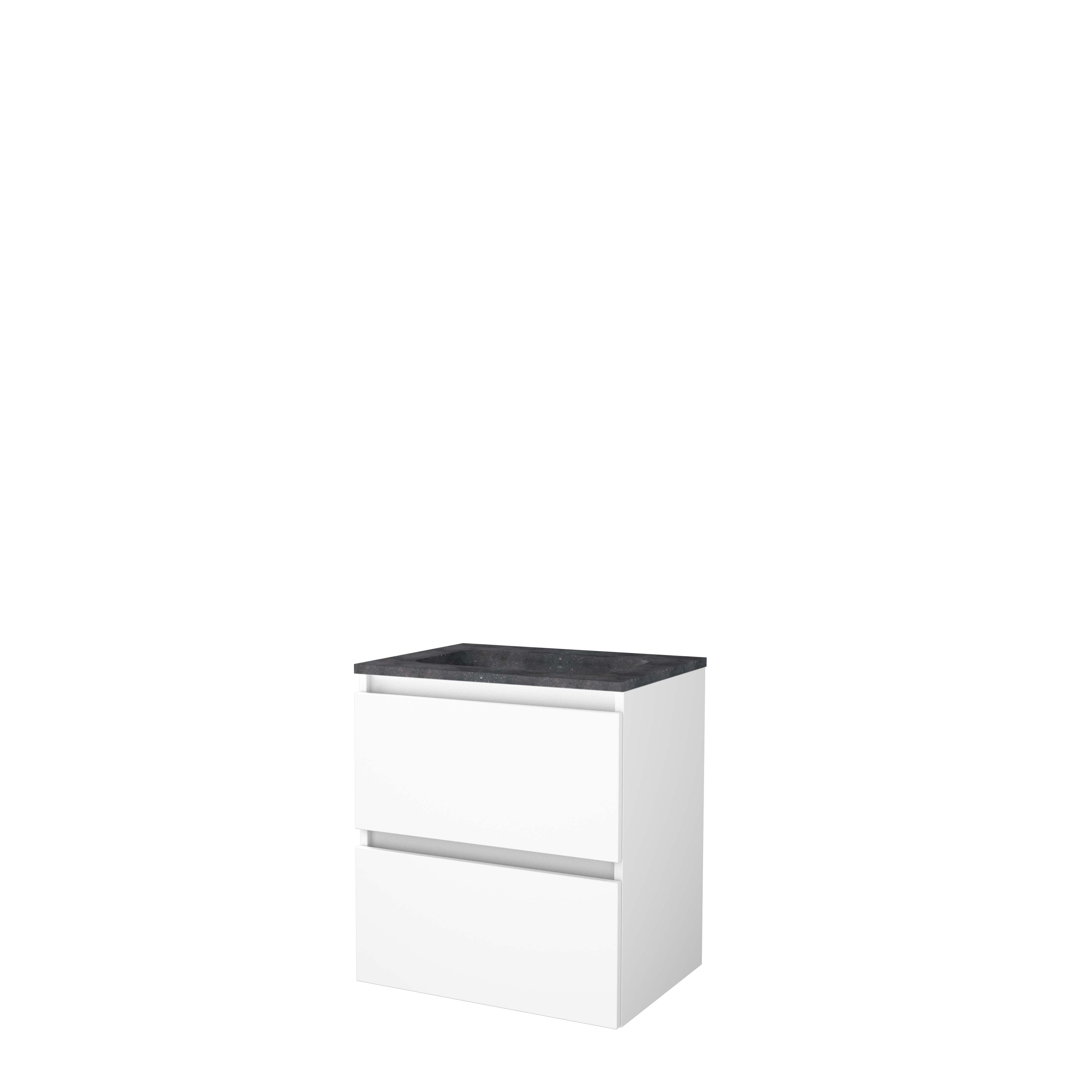 Basic Start 46 onderk. GL incl. 2 la + hardst. wast. z. krgt. B600xD460 Ice White / 1813000