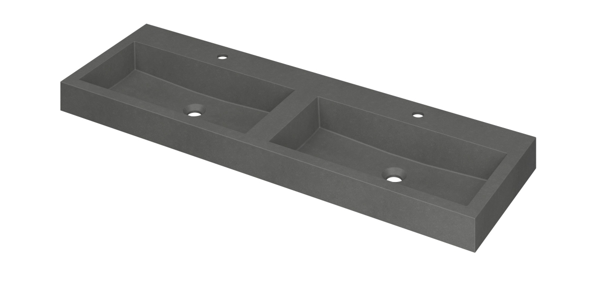 INK Momento wast. Quartz met 2 krgt. 3421151 Quartz grijs H90xB1400xD450