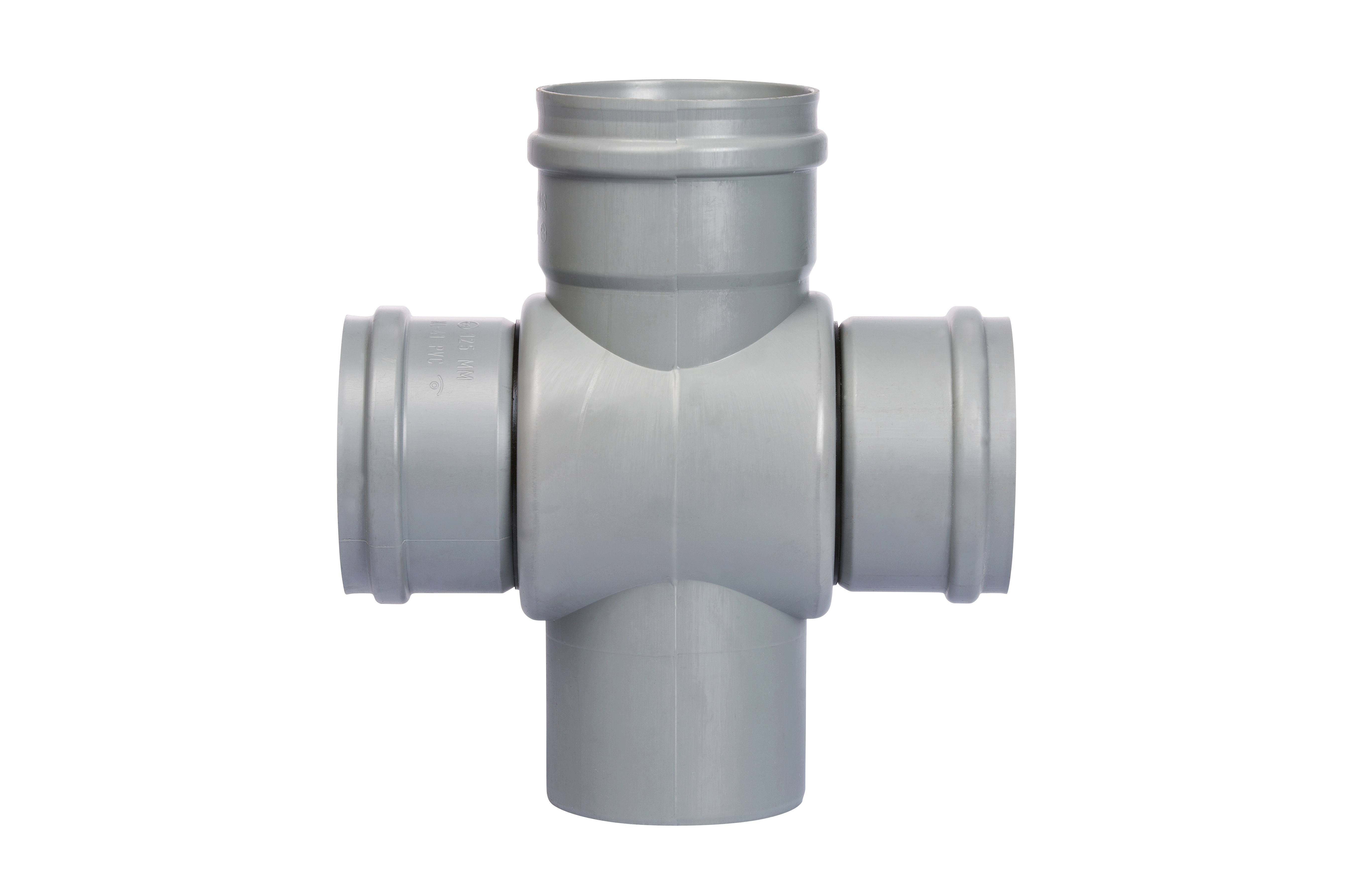 PVC manchet dubbel T stuk 110 87.5 graden 3xmof/spie 316180