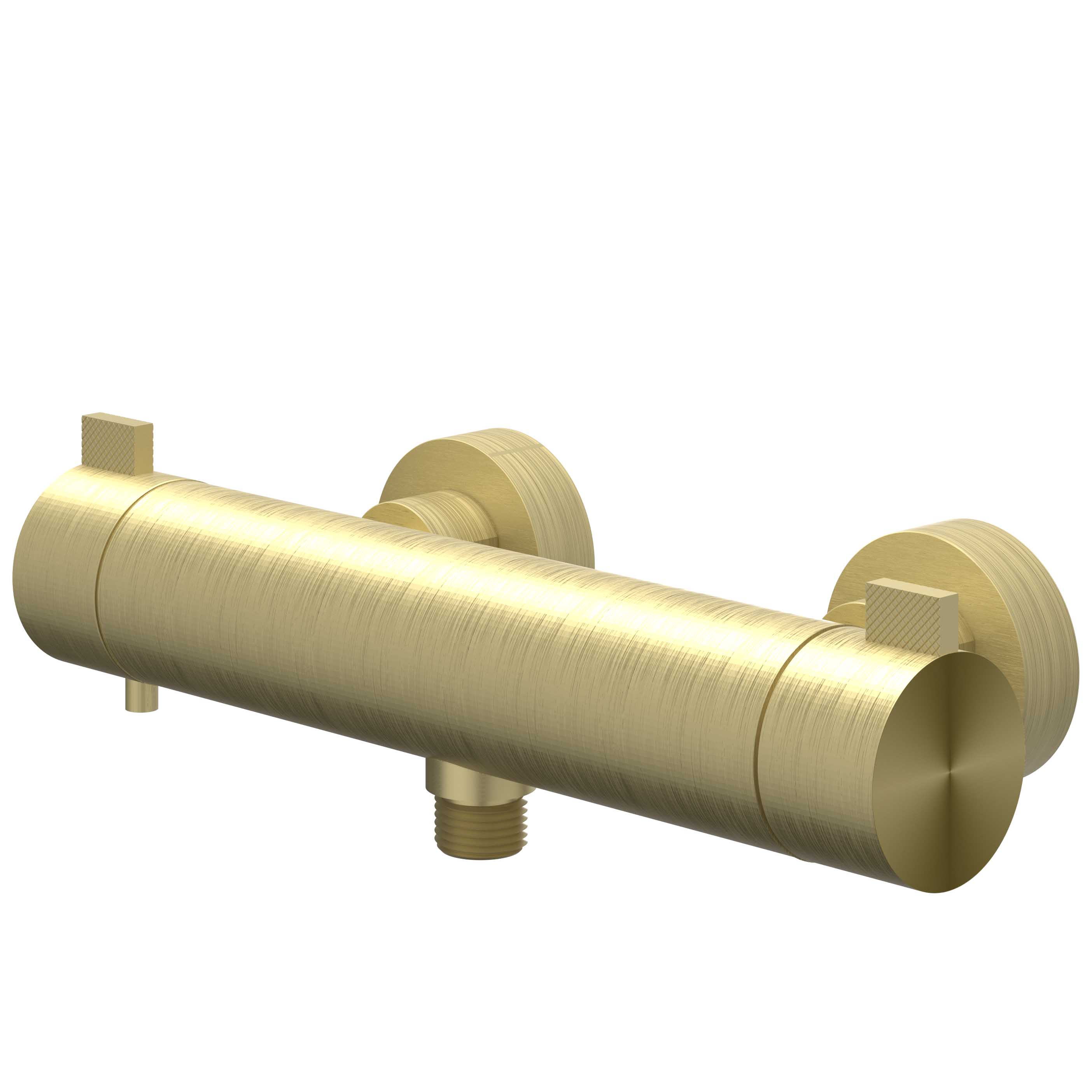 IVY Tribe Douchethermostaatkraan opbouw cooltouch 6201022 RVS316 gebr. mat goud PVD