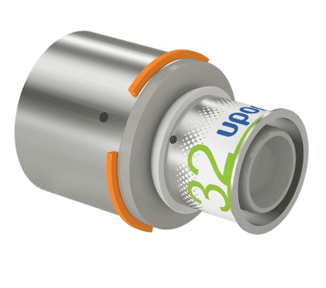 Uponor Composiet pers fitting 50x32mm 1039943