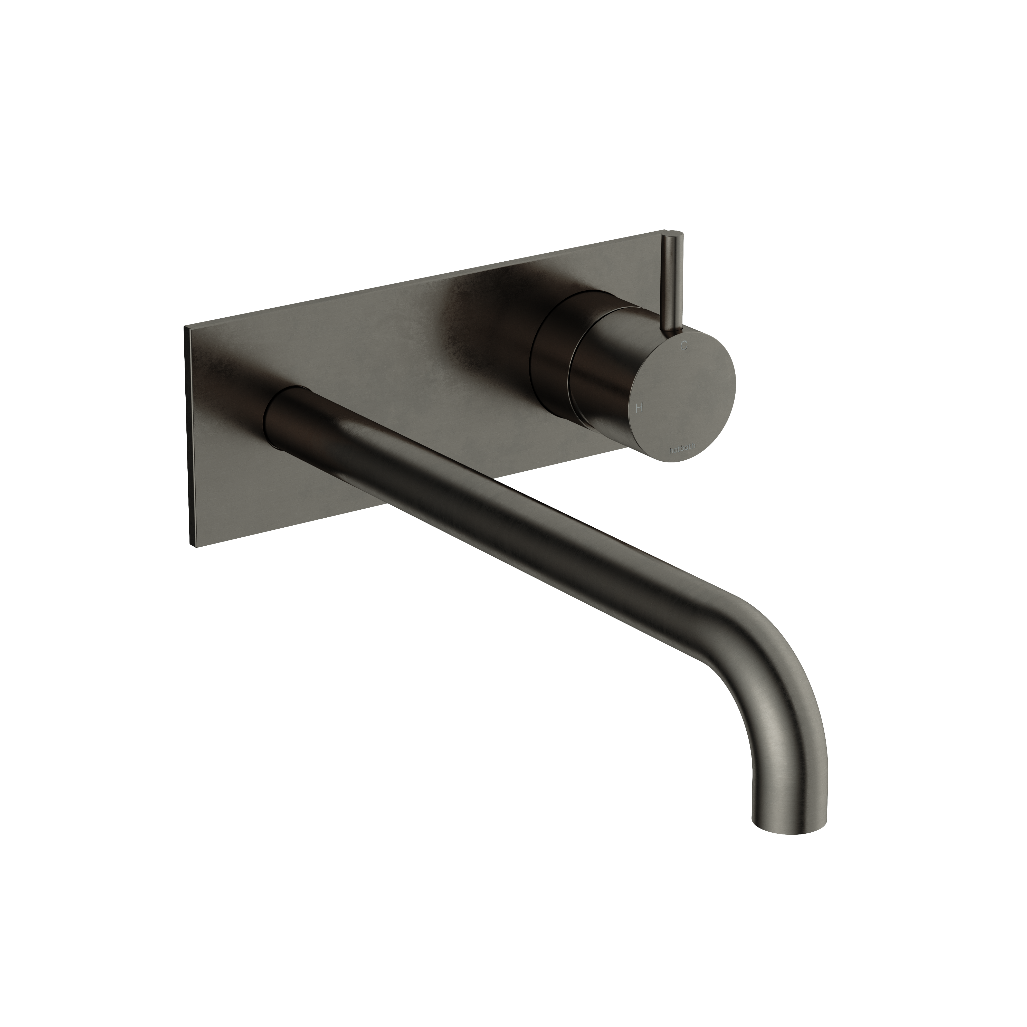 Hotbath Cobber afbouwdeel tbv inbouw wastafelkraan 25cm uitloop CB106EXT25AI Verouderd IJzer