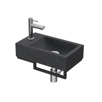 Proline Fonteinpack hardsteen met krgt. links 1805221P Blue stone/Chroom