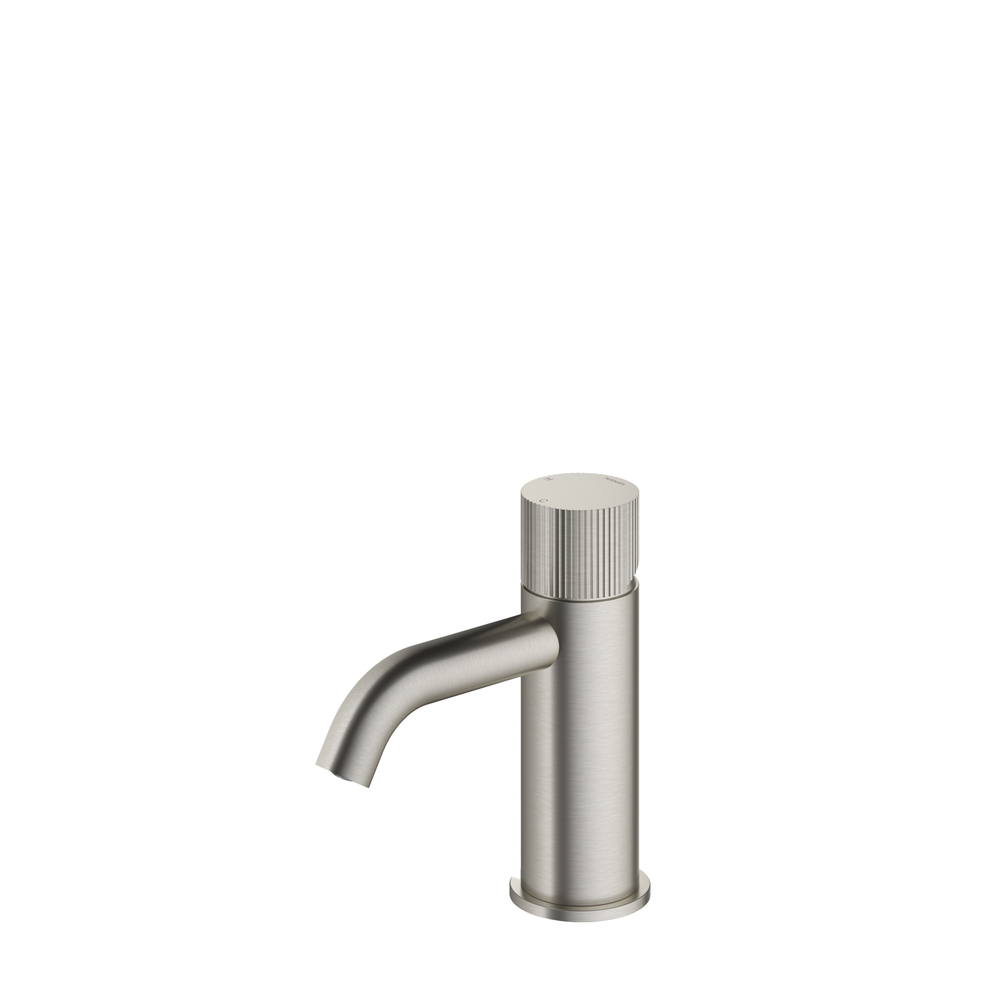 Hotbath GUY wastafelmengkraan GY003RGN Geborsteld nikkel