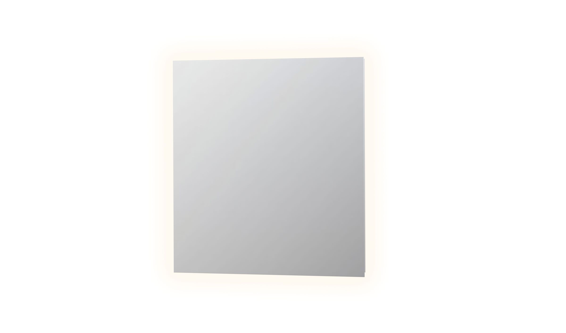 INK SP5 spiegel op alu frame incl. ind. led verl. rondom en sensorschak. 8408820 Alu H800xB800xD40