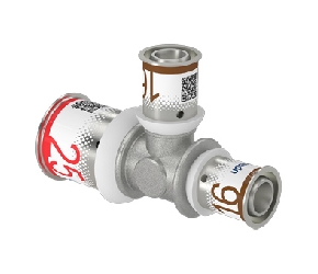 Uponor S Press Plus pers verloop t stuk 25x16x16 1070572