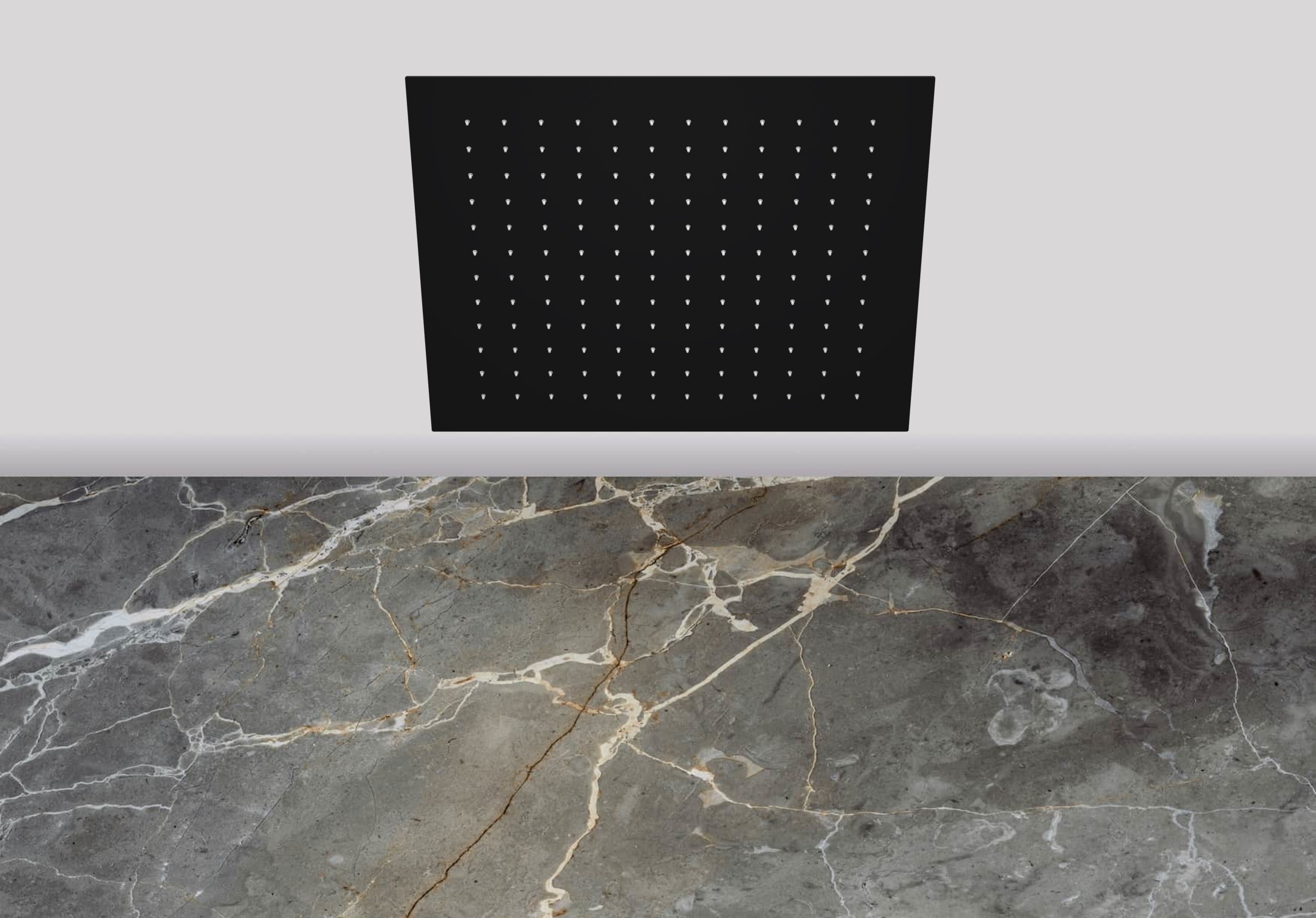 Lagoo Nesso Hoofddouche Easy Peasy 440 x 440 m. Easy Fix systeem N8211MB Matt Black