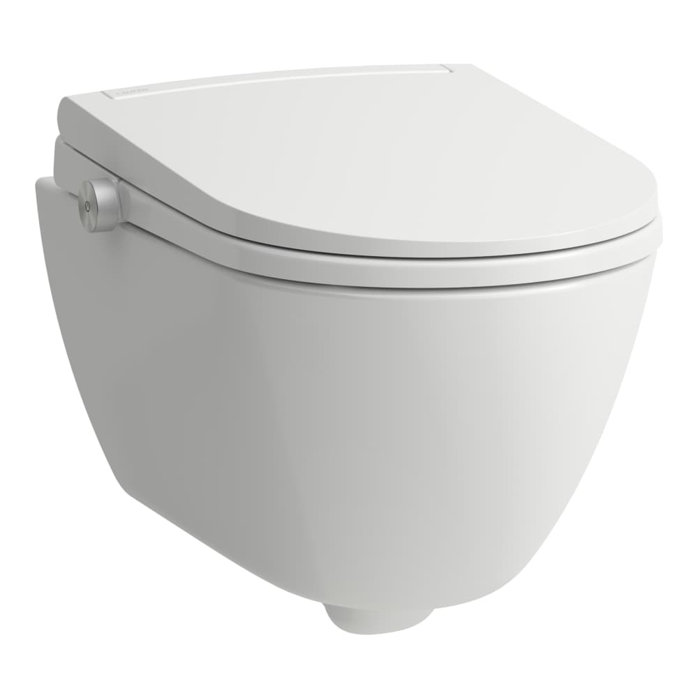 Laufen Cleanet Prosit douche wc incl. closetzitting met deksel en softclose H600890000S002 bestaat uit H892891 + H821966