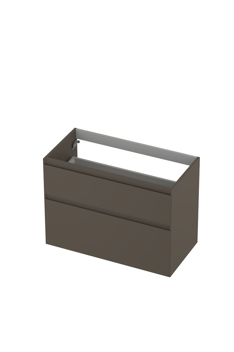 INK onderk. 2 la GL gelakt 45gr a-symm. H900xB450xD650 Mat taupe / 1240835