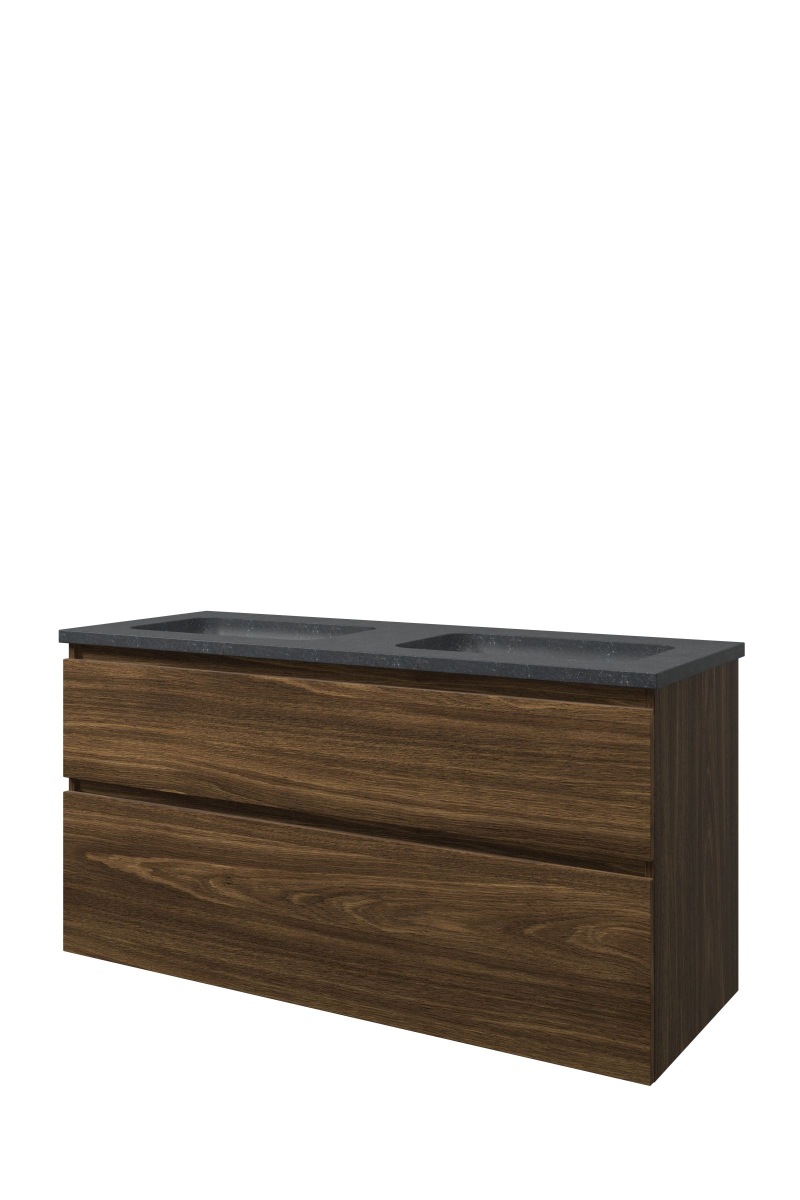 Proline set hardsteen Elegant wast. z. krgt. en onderk. a-sym. 1815863 Cabana oak/Blue stone H625xB1200xD460