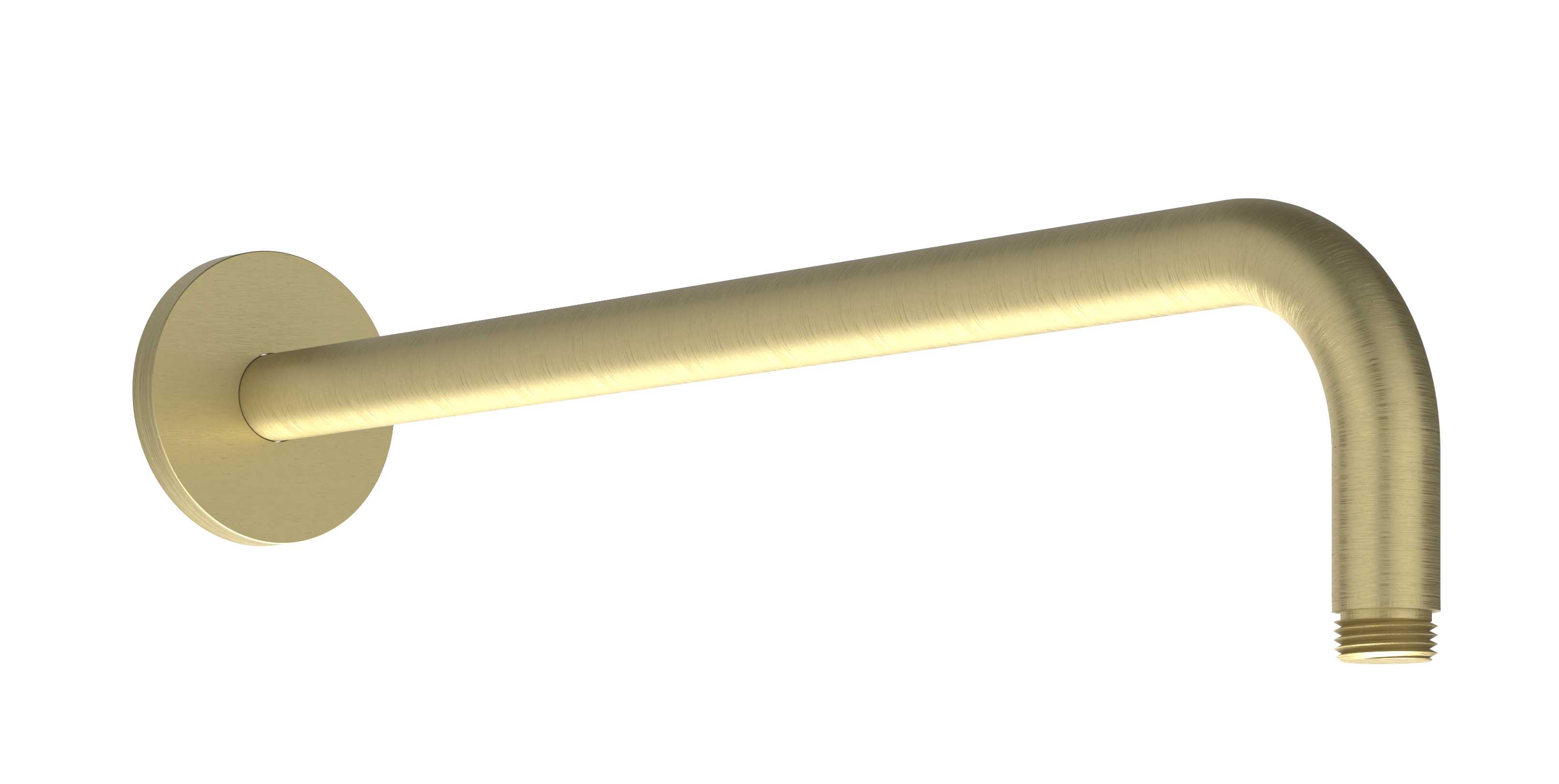 IVY Toebehoren Wandarm 40cm 1/2 6901562 RVS316 gebr. mat goud PVD