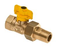 Gaskogelkraan 3/4x3/4 binnendraad x buitendraad