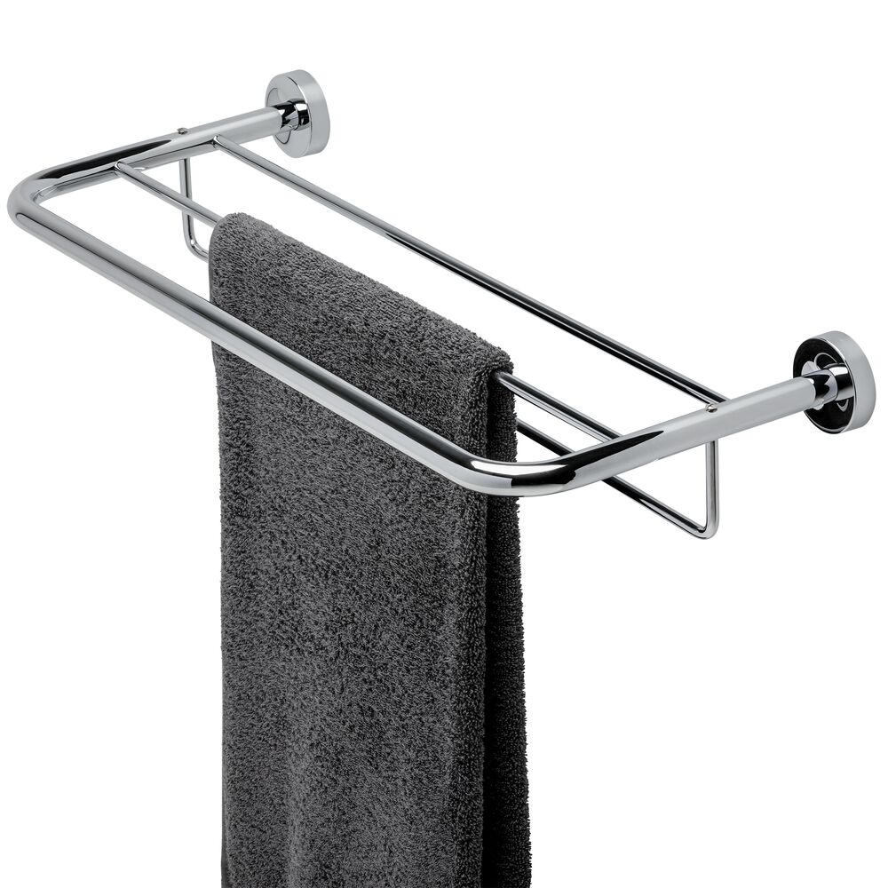 Geesa Luna badhanddoekplateau met rek 915552 chroom