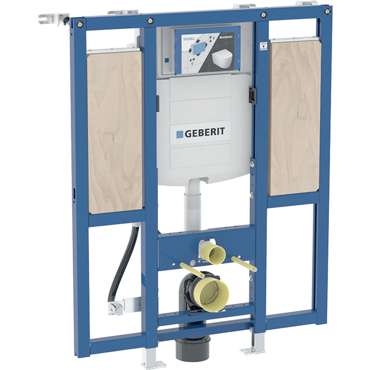 Geberit Duofix wc element met armsteun bevestiging UP320 H112 111.375.00.6