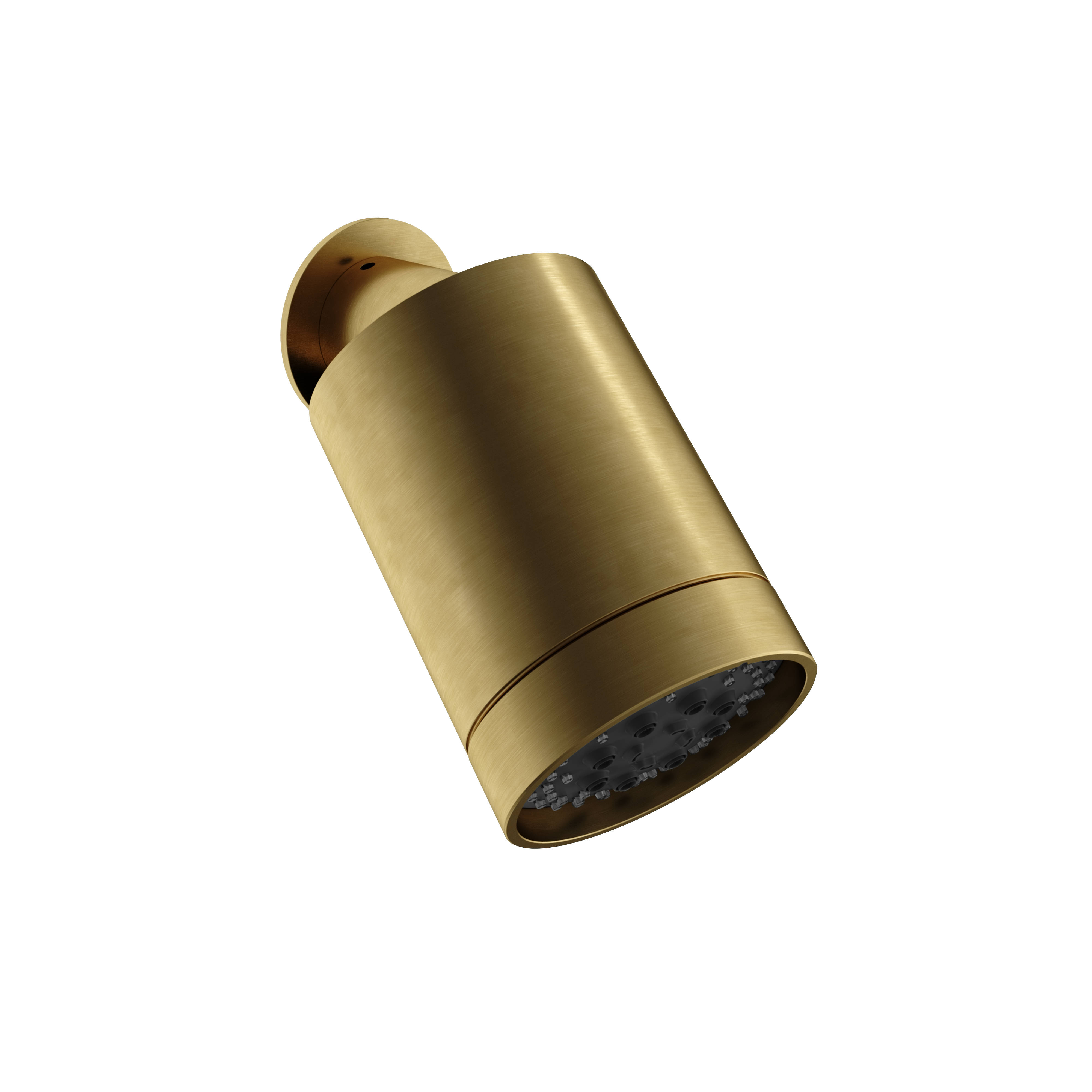 Hotbath Cobber beam 3 standen hoofddouche met muurbevestiging CB470BBP Geborsteld Messing PVD