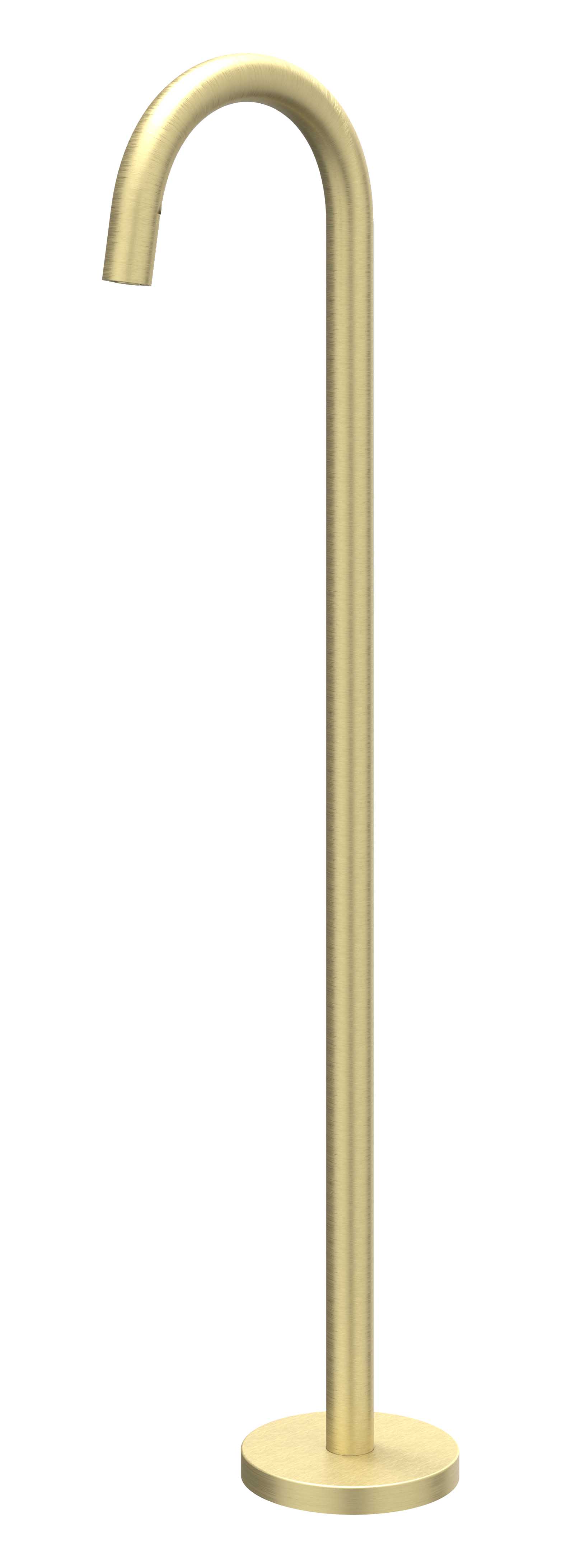 IVY Vrijstaande baduitloop 1/2 6903004 gebr. mat goud PVD