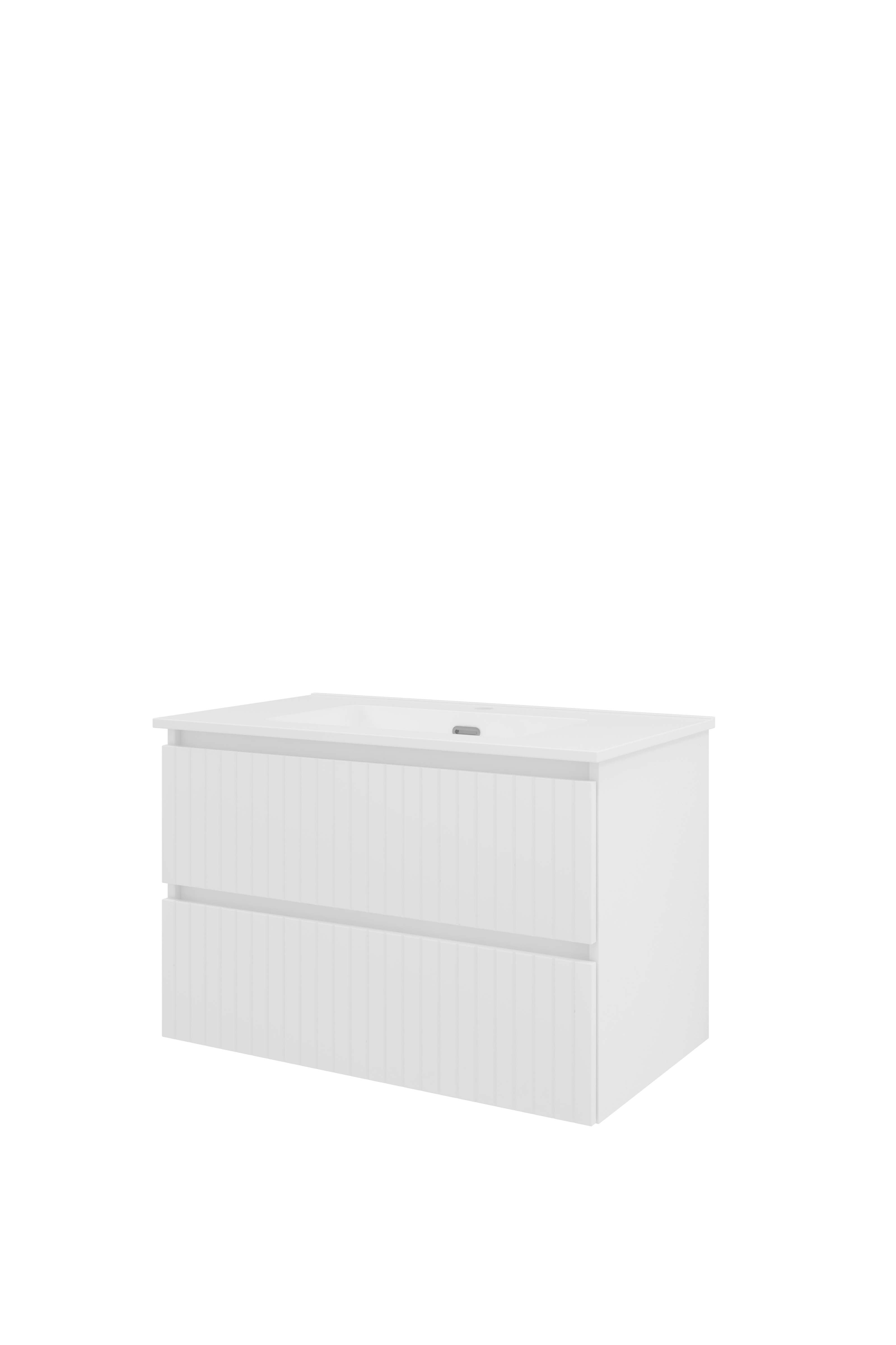 Proline Set porselein Elegant wast. met 1 krgt. en onderkast sym. gefr. 1818034 Glans wit/Glans wit 800x460x540