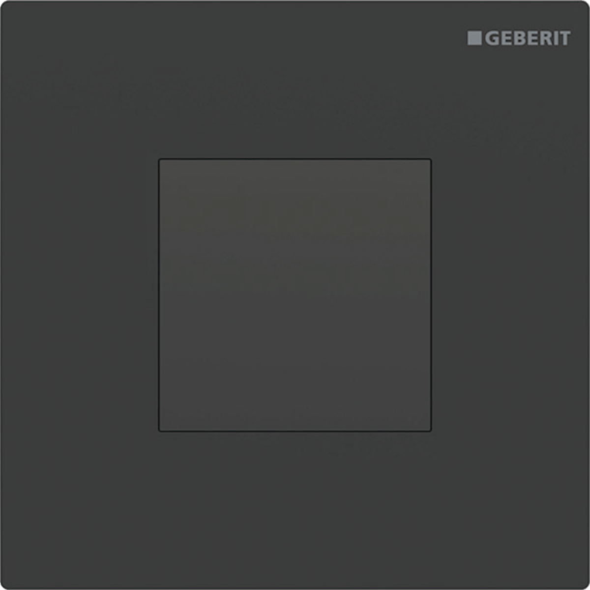 Geberit type 20 ur-sturing 230V square matzwart 116.027.16.1