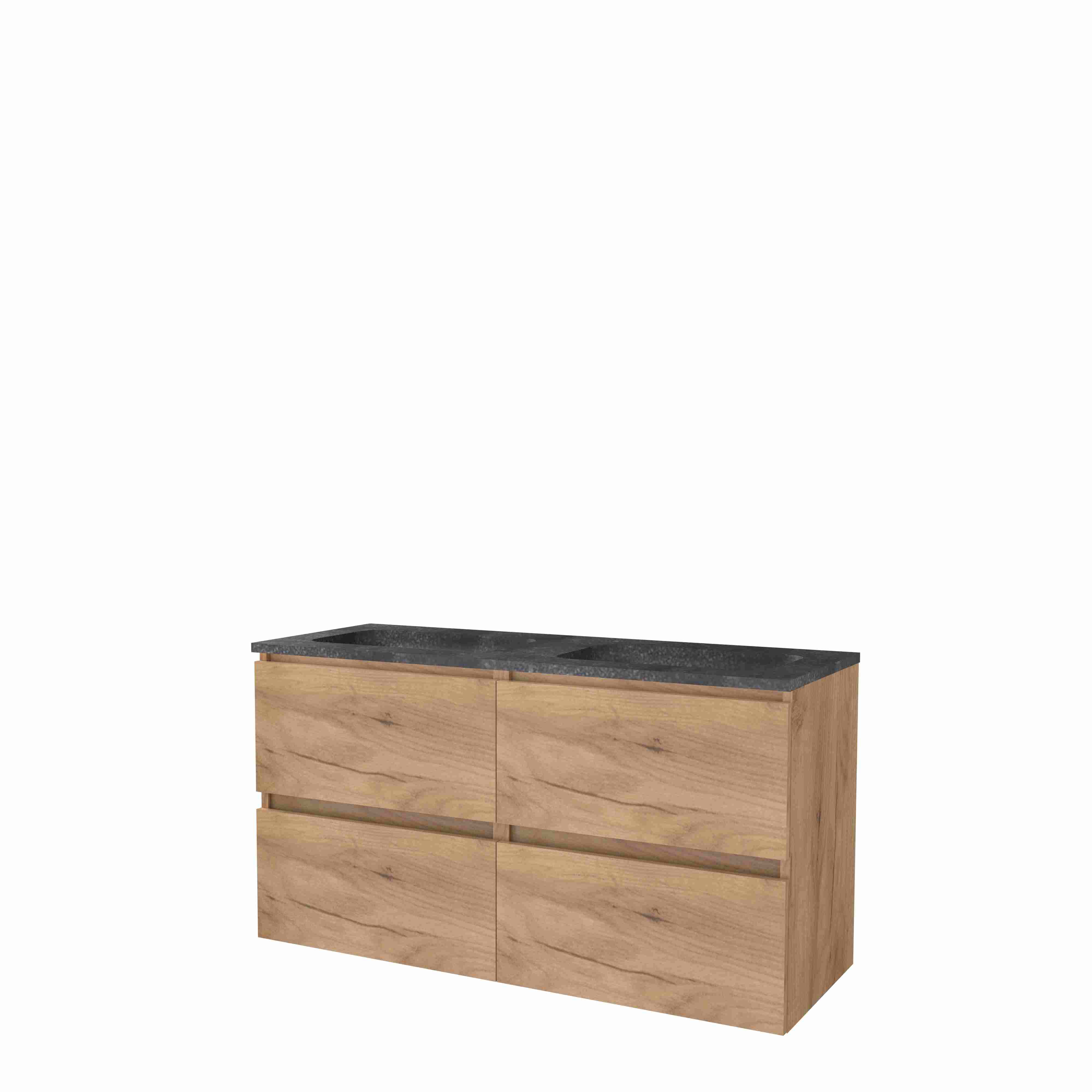 Basic Start 46 onderk. GL incl. 4 la + hardst. wast. z. krgt. B1200xD460 Whisky Oak / 1813025