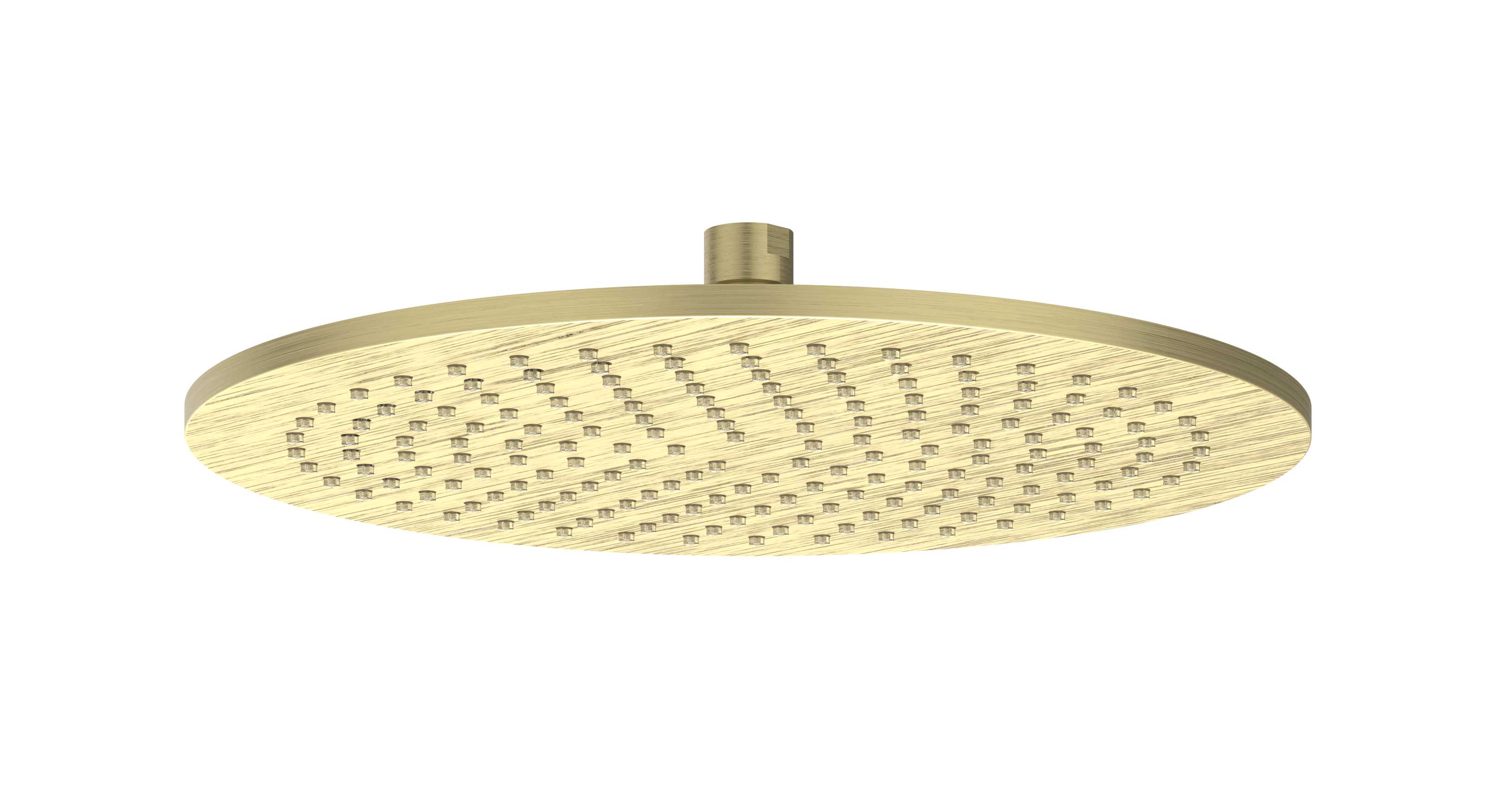 IVY Toebehoren Hoofddouche medium 30cm met antikalk nozzels 6900754 gebr. mat goud PVD