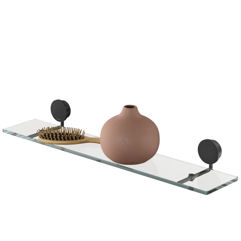 Geesa Opal Planchet 60 cm Zwart 917201-06-60