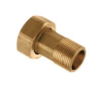 Mess. 2-del. kopp.  2 con.btdr. x 1 1/2 wartel