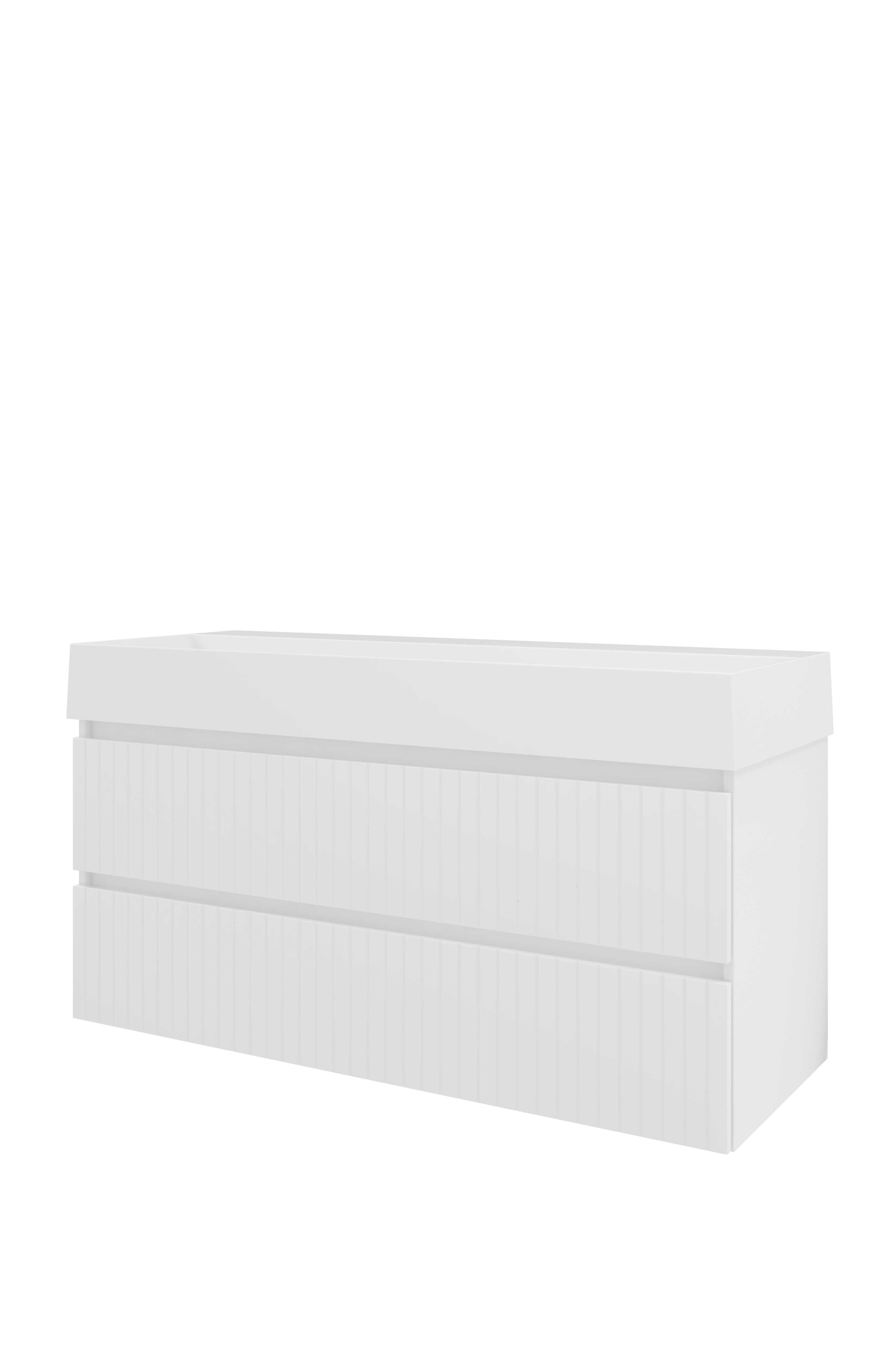 Proline Set porselein Loft wast. met 1 krgt. en onderkast sym. gefr. 1818224 Glans wit/Glans wit 1200x460x650