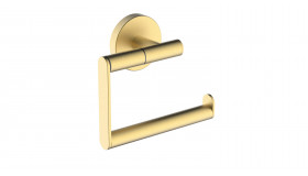 Alonzo toiletrolhouder zonder klep geborsteld messing 28.8023