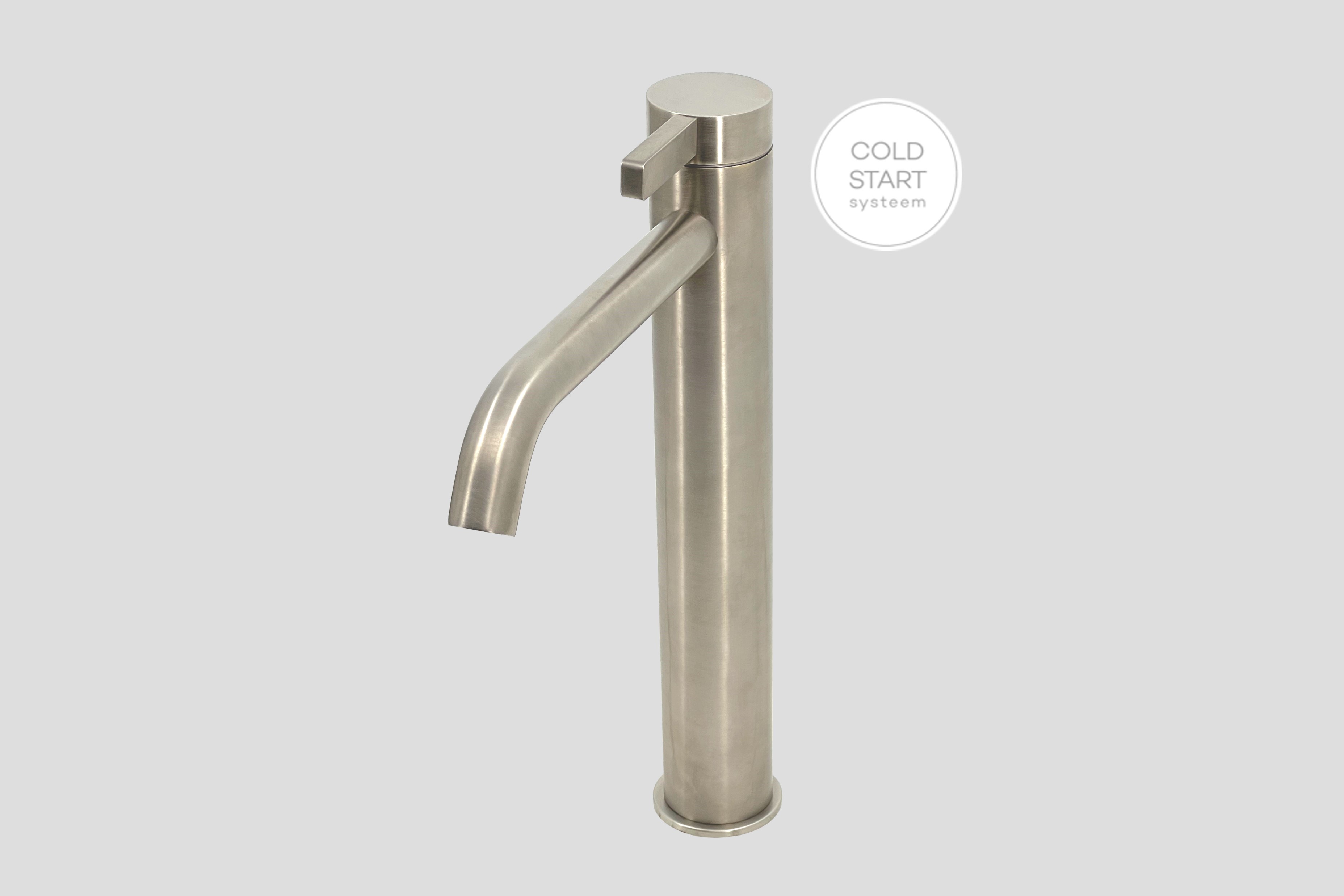 Lagoo Como Wastafelmengkraan high CM1104BN Brushed Nickel