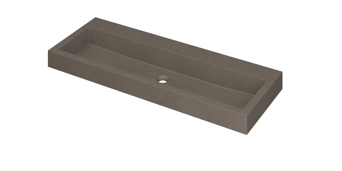 INK Momento wast. Quartz z. krgt. 3421440 Quartz beton H90xB1200xD450