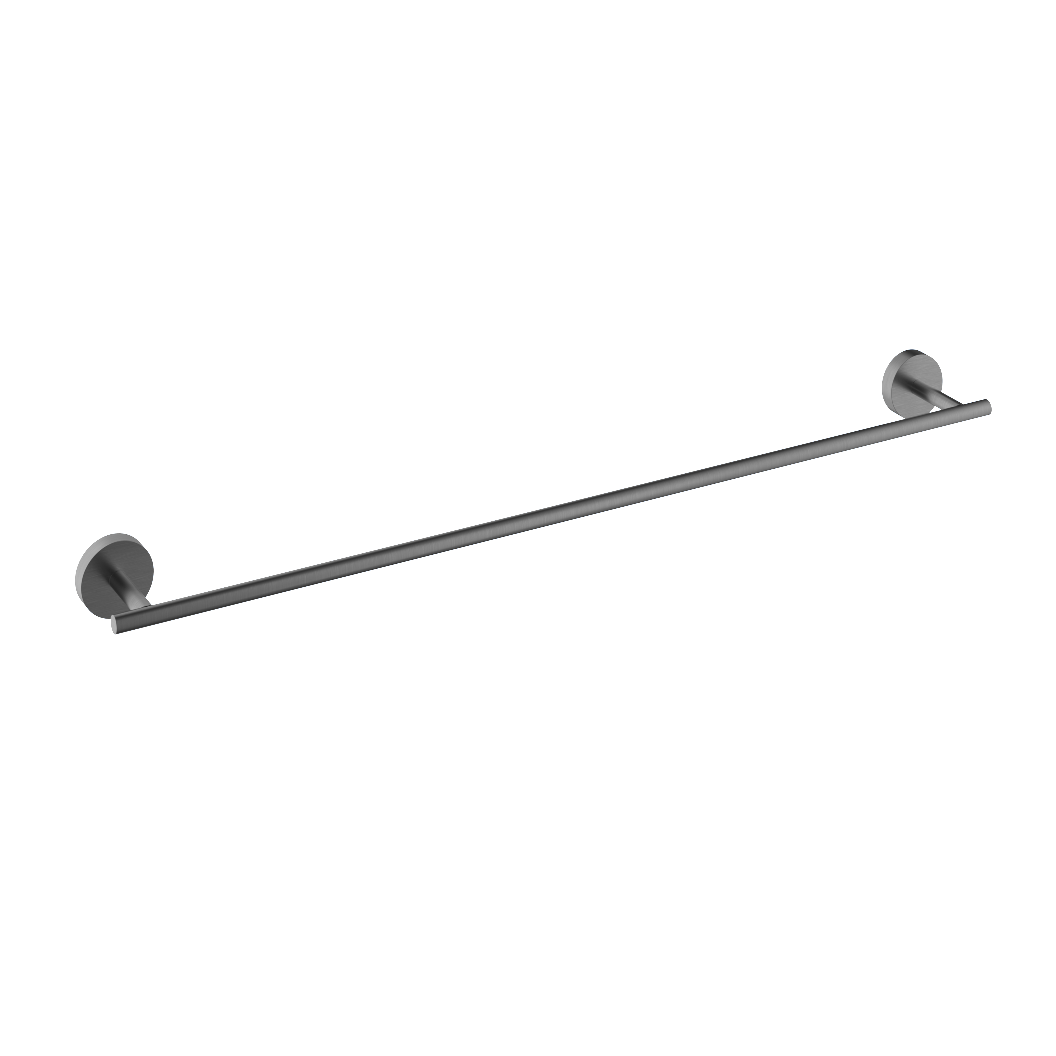 Hotbath Archie handdoekstang 64 cm ARA07BGP Geborsteld Gunmetal PVD