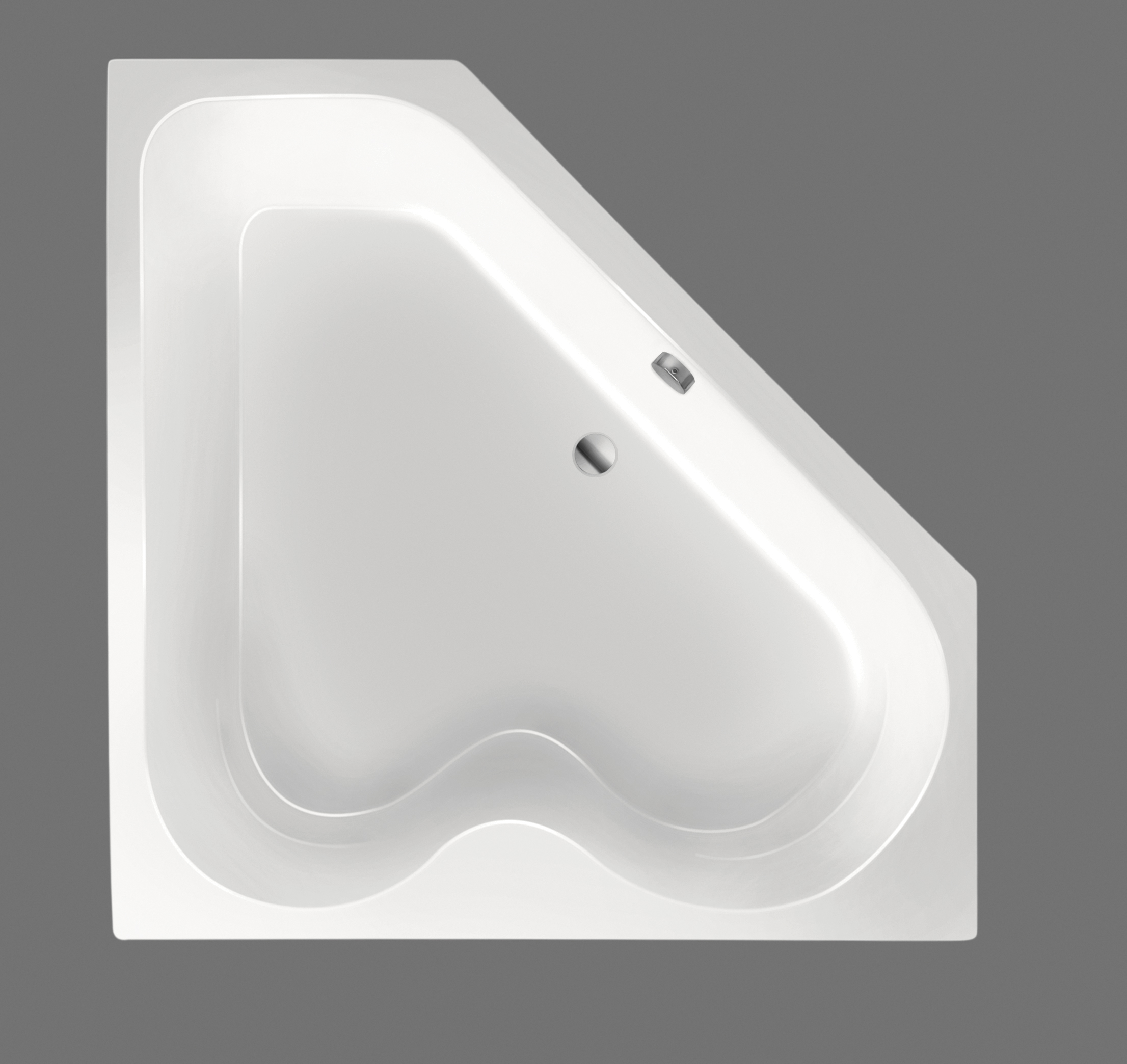 Xenz Cyprus Hoekbad acryl 145x145x50 Pergamon