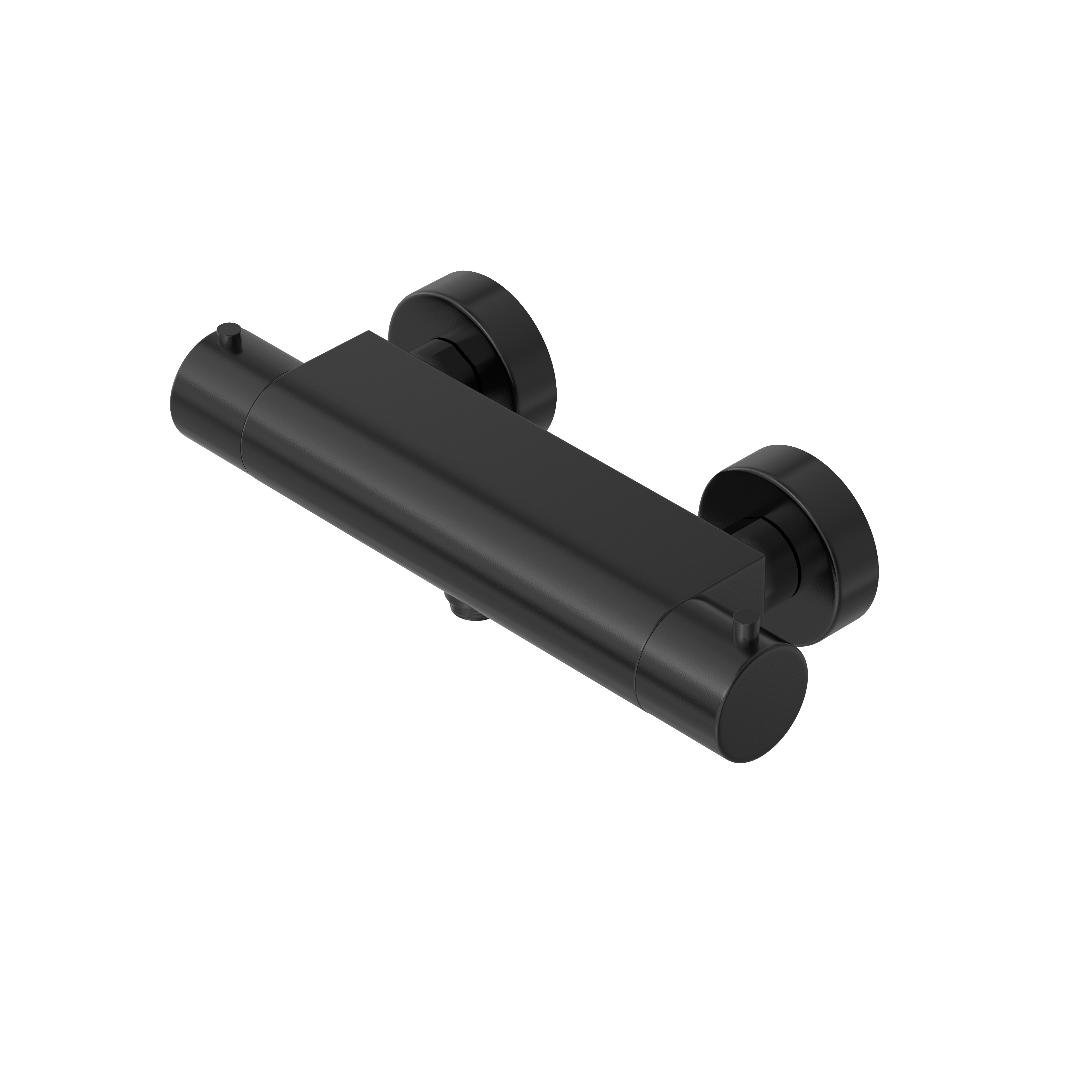 Hotbath Cobber thermostatische douchemengkraan met 1/2 B008MBP Geborsteld zwart PVD