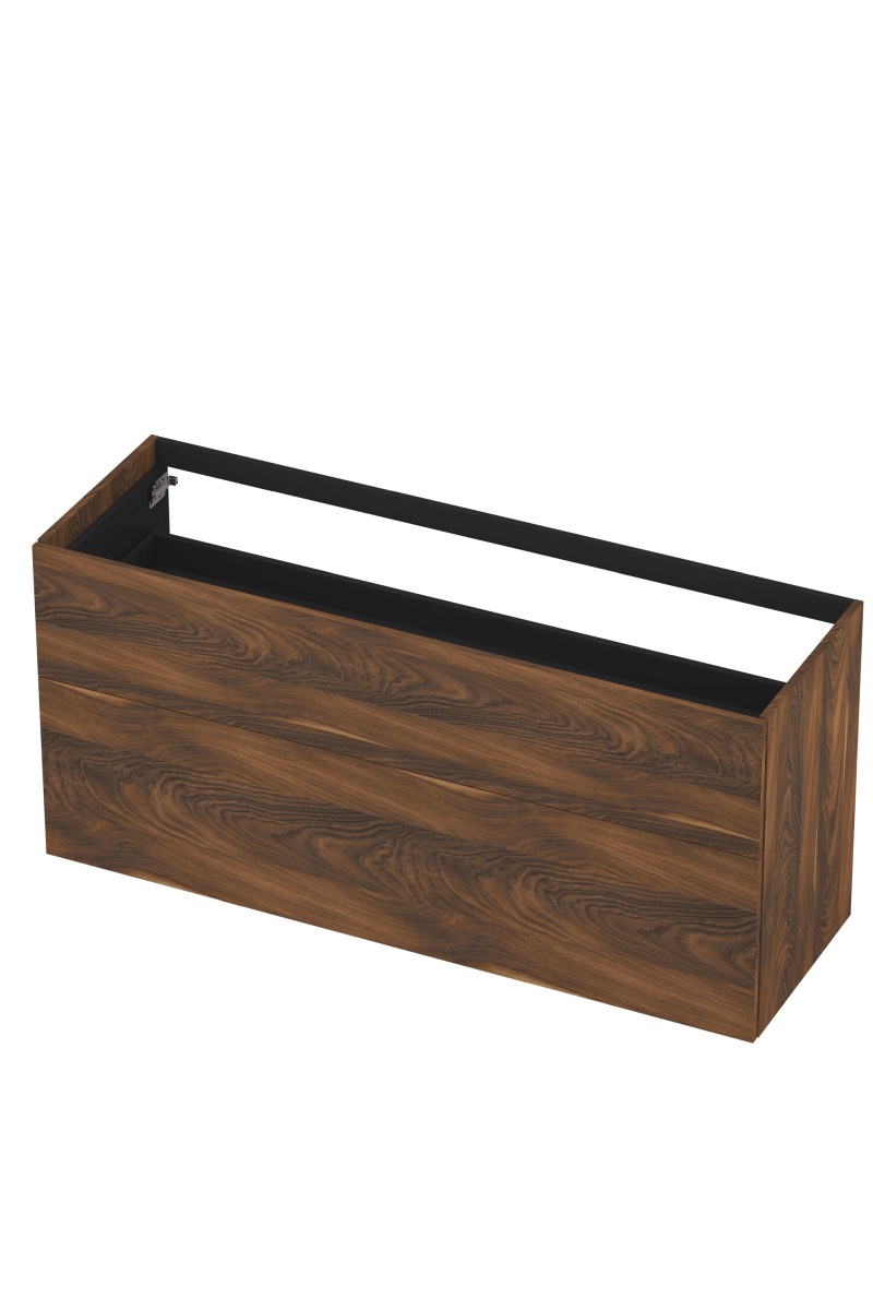 INK onderk. 2 laden push to open 65cm hout decor 1259301 Noten H650xB1400xD450