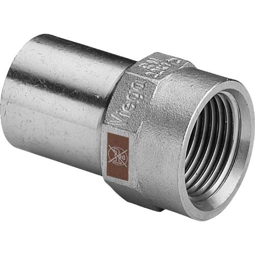 Viega Temponox insteekstuk bndr. x spie 22 x 1/2 812690