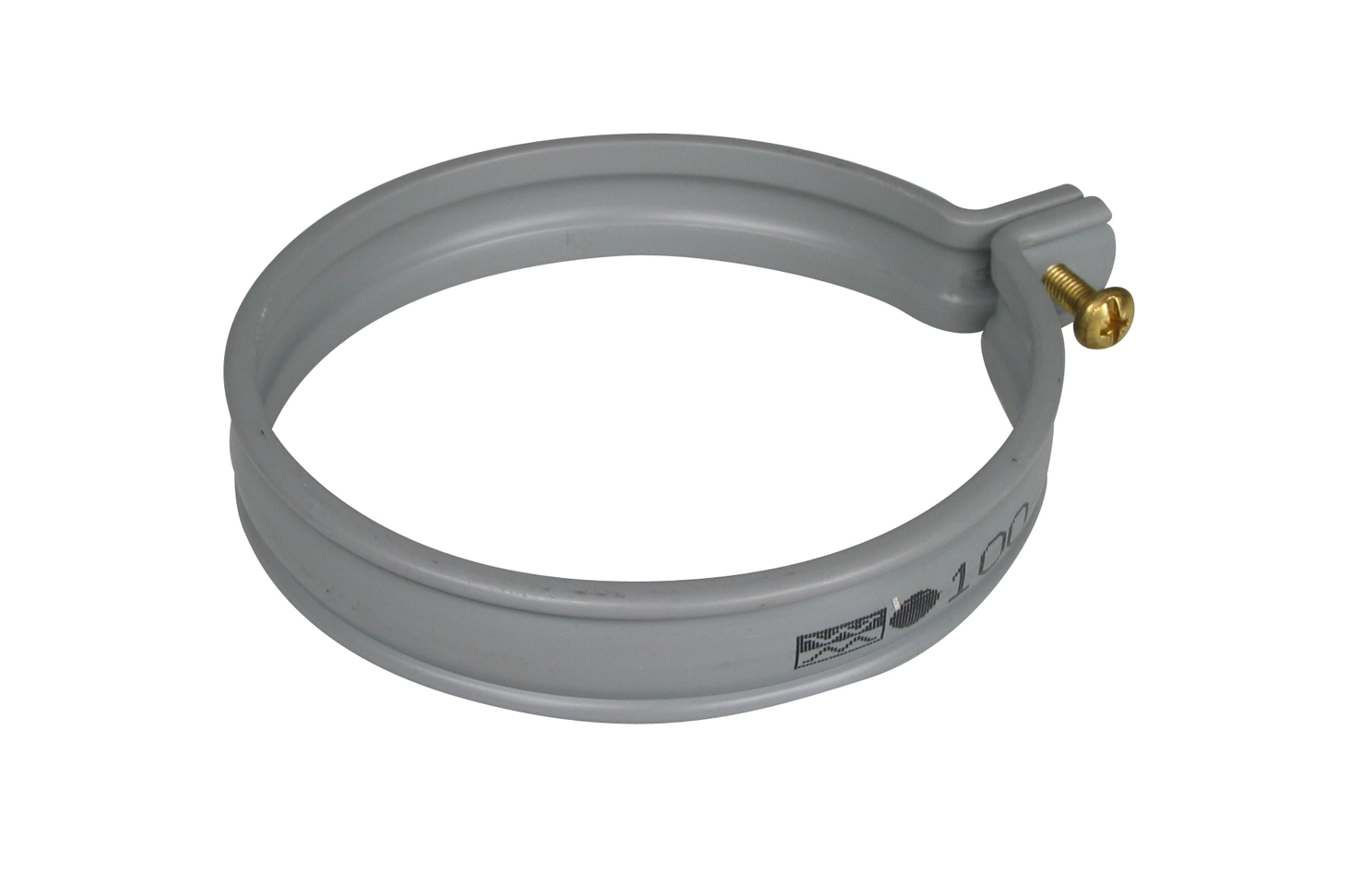 PVC pijp beugel B grijs 75 - 1300075