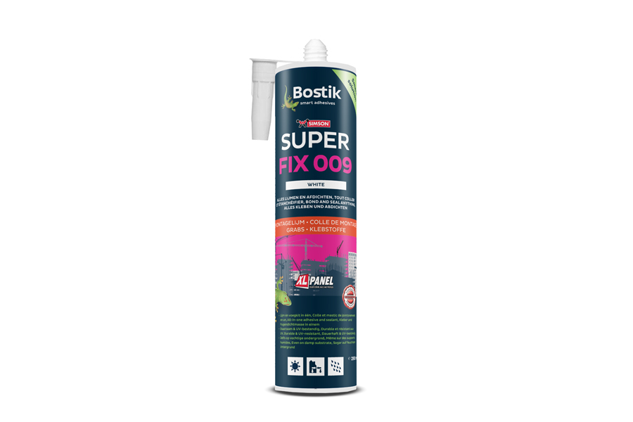 BOSTIK Superfix 009 Lijm- en afdichtkit Wit 30614701